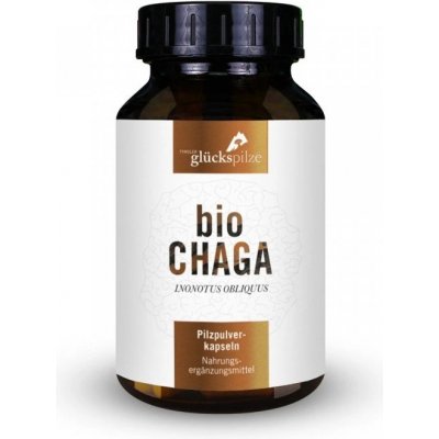 Glückspilze Bio Chaga čaga inonotus obliquus 120 kapslí – Hledejceny.cz
