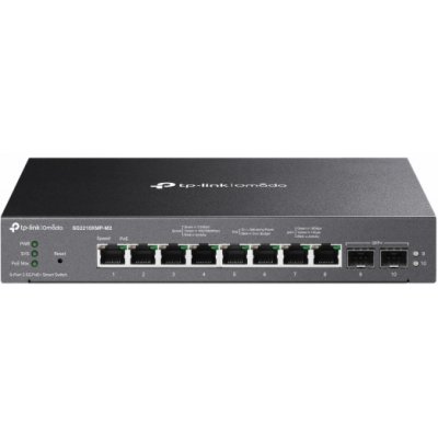 TP-Link OMADA JetStream switch SG2210XMP-M2 (8x2,5GbE,2xSFP+,8xPoE+,160W,fanless) – Zboží Živě