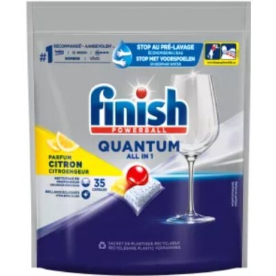Finish Quantum Power tablety do myčky Citron 35 ks – Sleviste.cz