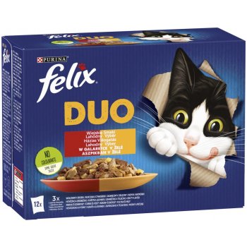 Felix Fantastic Duo Lahodný výběr 72 x 85 g