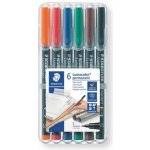 Staedtler Lumocolor 313 6 barev 313 WP6 – Zboží Živě