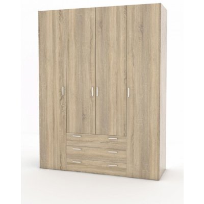 Vikio F278 sonoma/sonoma 154 cm – Zbozi.Blesk.cz