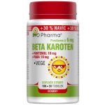 Bio Pharma Beta Karoten 6 mg 130 kapslí + Pantenol 10 mg + PABA 10 mg – Hledejceny.cz