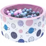 Welox suchý bazén Fun Planety 92 x 40 cm + 200 míčků – Hledejceny.cz