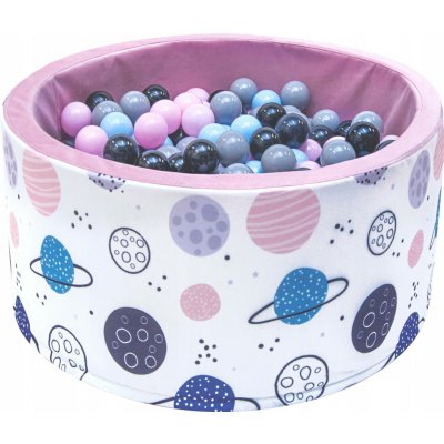 Welox suchý bazén Fun Planety 92 x 40 cm + 200 míčků – Hledejceny.cz
