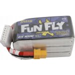 TATTU FunFly LiPo Series 6S 6S1P XT60 100C 22,2V 1550 mAh – Zbozi.Blesk.cz