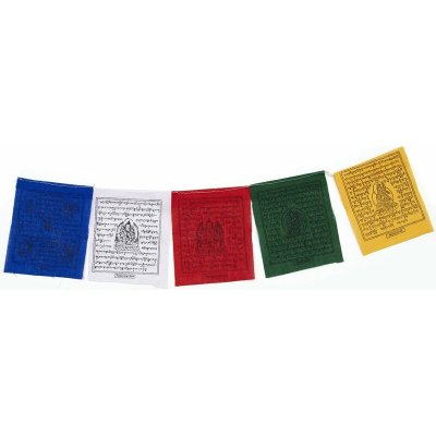 Tibetské modlitební vlaječky 8x10cm 5ks – Hledejceny.cz