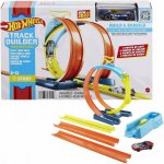 Hot Wheels Track Builder set pro stavitele Rozdělená smyčka GLC87 – Zboží Dáma