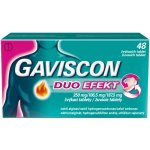 GAVISCON DUO EFEKT POR 250MG/106,5MG/187,5MG TBL MND 48 – Zboží Mobilmania