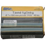 Tavné tyčinky 7 x 100 mm 40ks - MAGG TT07 – Hledejceny.cz