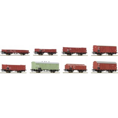 Roco 8dílná souprava nákladních vozů ČSD 44001 – Zbozi.Blesk.cz