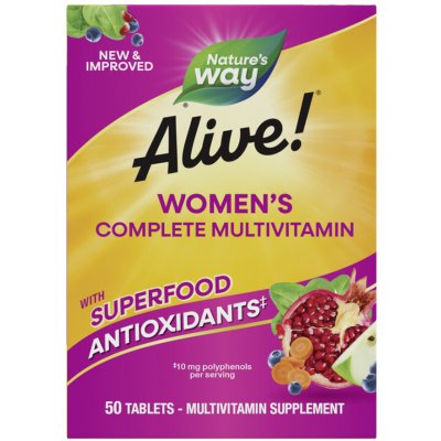 Nature's Way Alive! Women's Complete Multivitamin 50 tablet – Hledejceny.cz