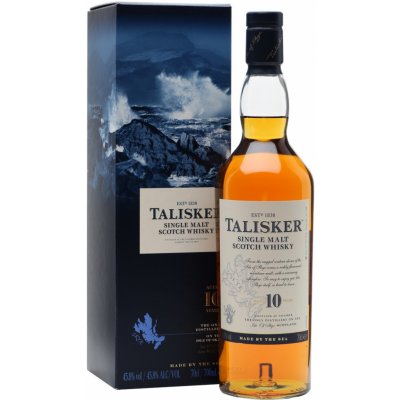 TALISKER 10y 45,8% 0,7 l (krabička) – Zbozi.Blesk.cz