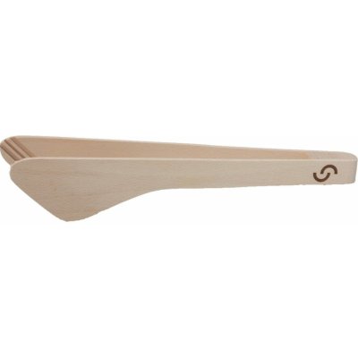 Storefactory Dřevěné servírovací kleště na salát Natural, přírodní barva, dřevo – Sleviste.cz