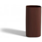 Váza Facade Vase Dark Terracotta 22 cm HAY – Hledejceny.cz