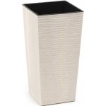 Lepaso Plastový květináč Finezia vroubek ECO 300x300 mm – Zboží Mobilmania