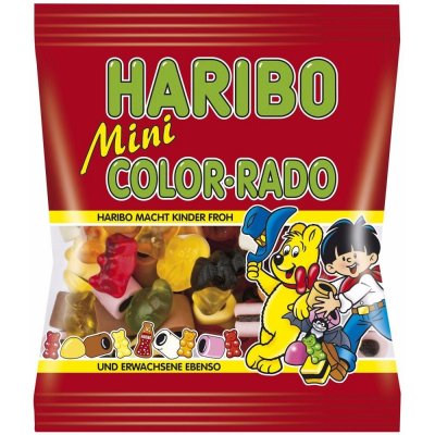 Haribo Mini Color-Rado 175 g – Zbozi.Blesk.cz