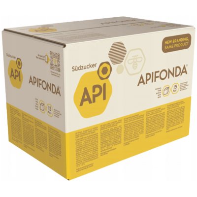 Apifonda Krmivo fondant neporcované těsto pro včely 15kg – Hledejceny.cz