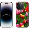 Pouzdro a kryt na mobilní telefon Apple mmCase na iPhone 14 Pro tulipány