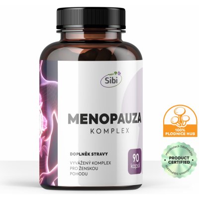 Menopauza komplex houbové extrakty 500 mg 90 kapslí – Hledejceny.cz