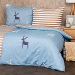 4Home bavlna povlečení Deer love 140x200 70x90 – Sleviste.cz