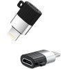 Adaptér a redukce k mobilu XO NB149-B microUSB Lightning černý