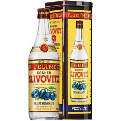 R. Jelínek Slivovice Kosher 5y 0,7 l (holá láhev)