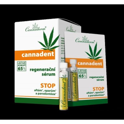Cannaderm Cannadent regenerační sérum 10 x 1,5 ml – Zboží Mobilmania