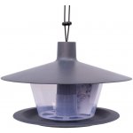 Juko petfood krmítko Talíř venkovní plast-antracit – Zboží Dáma