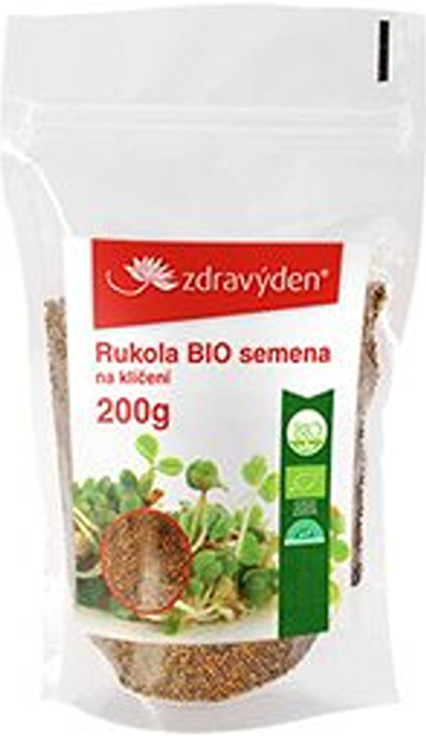 Zdravý den Rukola Bio semena na naklíčení 200 g