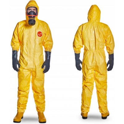 DuPont Tychem C Jednorázový voděodolný oblek žlutý XL – Zboží Dáma