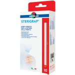 STERIGRAP Náplasťové stehy sterilní 100 x 6 mm 10 ks – Zboží Mobilmania