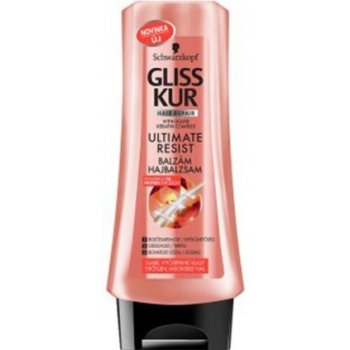 Gliss Kur Ultimate Resist regenerační expres balzám pro slabé vyčerpané vlasy 200 ml