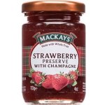 Mackays jahodový Džem se šampaňským 113 g – Zboží Dáma
