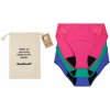 Modibodi menstruačních kalhotek Festive Gifting růžové modré zelené 3 ks