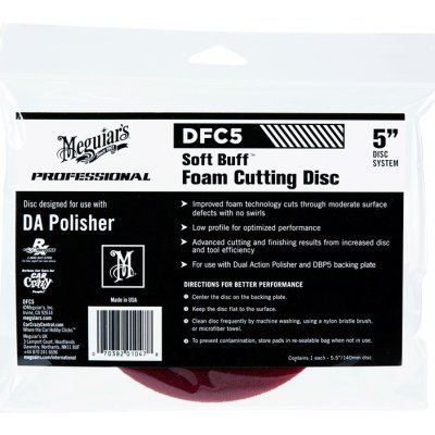 Meguiar's Soft Buff Foam Cutting Disc 6" – Zboží Mobilmania