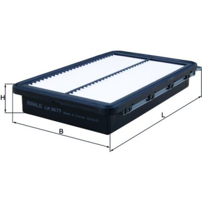 MAHLE ORIGINAL Vzduchový filtr LX 3677 – Hledejceny.cz