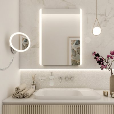 Nimco ZK 20265P 26 kosmetické zrcátko s přepínáním barev – Sleviste.cz