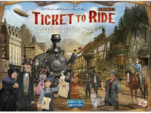 Days of Wonder Ticet to Ride Legacy: Legends of the West