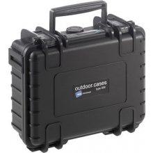 B&W Outdoor Case Type 500 black, foam 500/B/SI