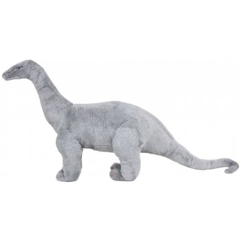 91345 vidaXL Stojící dinosaurus brachiosaurus šedý XXL