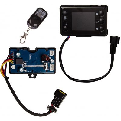 MAR-POL Ovládací jednotka s LCD panelem a dálkovým ovladačem pro nezávislé naftové topení - M8095005 – Sleviste.cz