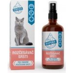 Topvet Rozčesávač srsti pro kočky 100 ml – Hledejceny.cz