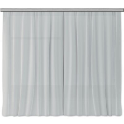 Textilní závěs Šedý FCS XL 4820 - 180 x 160 cm – Hledejceny.cz