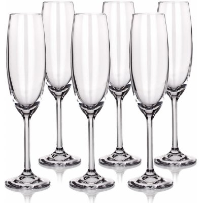 Crystal Banquet šampaň. flétna OK 220ml 6ks – Hledejceny.cz