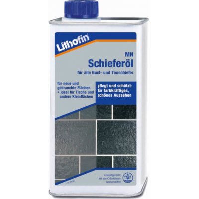Břidlicový olej na ochranu a údržbu břidlice - Lithofin MN SCHIEFERÖL – Zboží Mobilmania