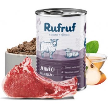 RUFRUF farmářské jehněčí na jablkách 400 g