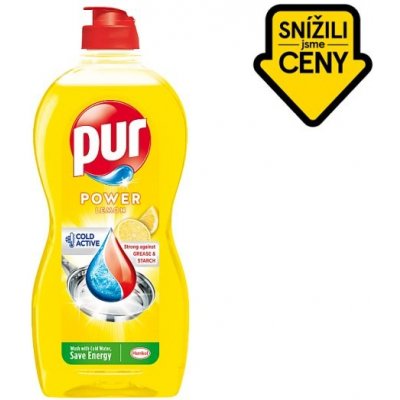 Pur Power Lemon prostředek na mytí nádobí 450 ml – Zboží Dáma