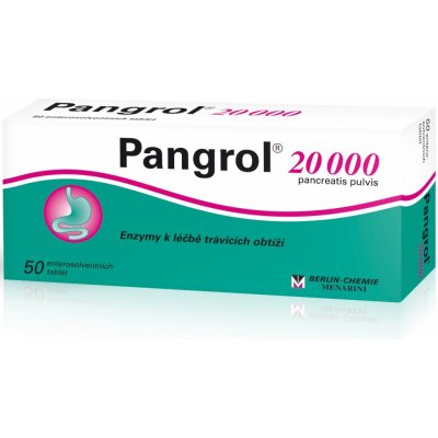 PANGROL POR 20000IU TBL ENT 50 II