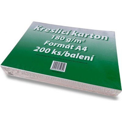 Papírna Aloisov Kreslicí karton A4 180 g/m2, 200 listů – Hledejceny.cz